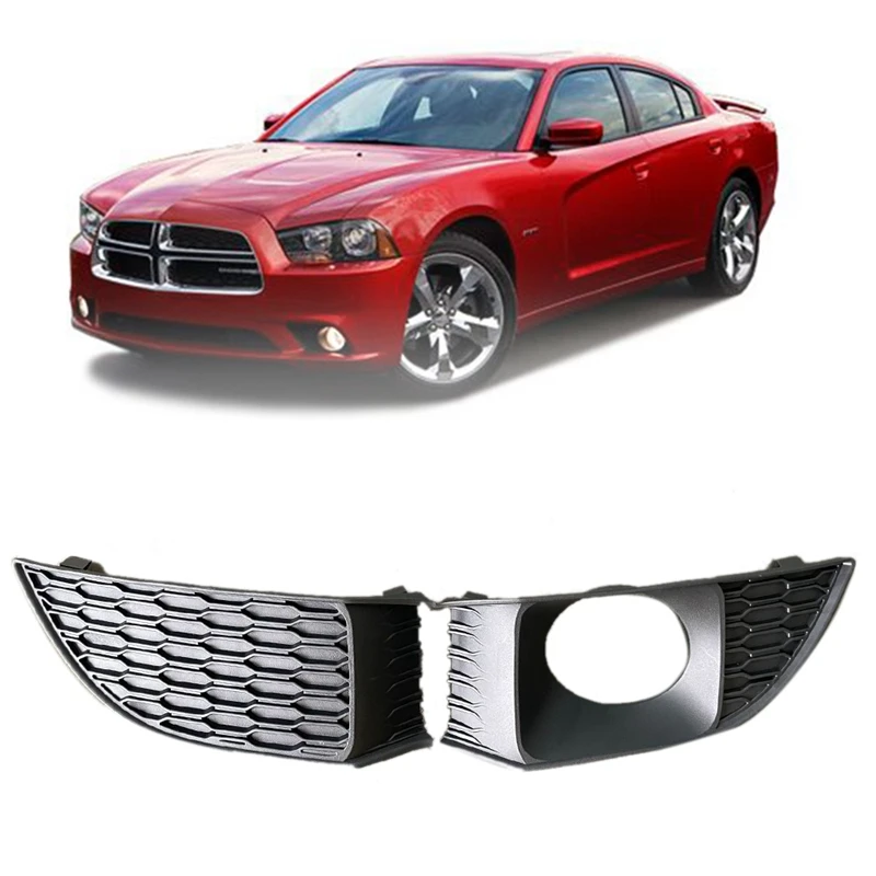 

Для 2011-2014 Dodge Charger автомобильный передний бампер противотуманная фара крышка решетка радиатор в сборе CH1038132 CH1039132