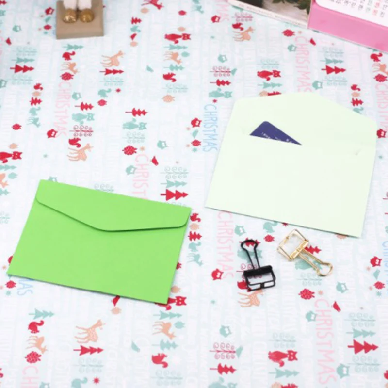 Мини-конверт 10 шт. Снуп бумажная сумка подарочная карта конверт почтовая