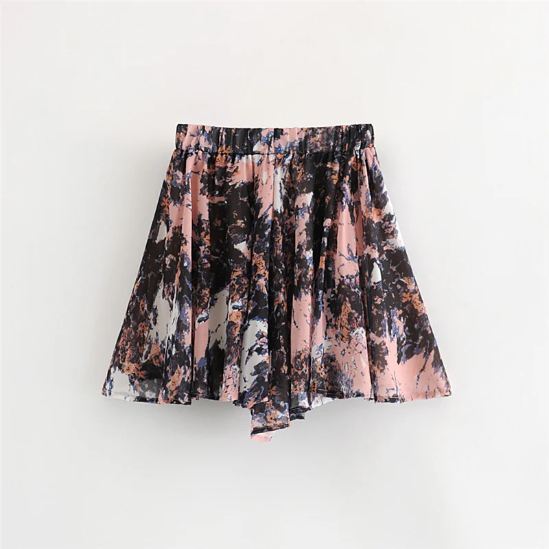 OMIKRON/новый летний женский костюм из двух предметов Повседневная мода v-образный