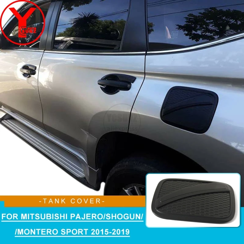 YCSUNZ черный топливный бак Чехлы наклейки для MITSUBISHI PAJERO montero SPORT Shogun 2016 2017 2018 2019 ABS