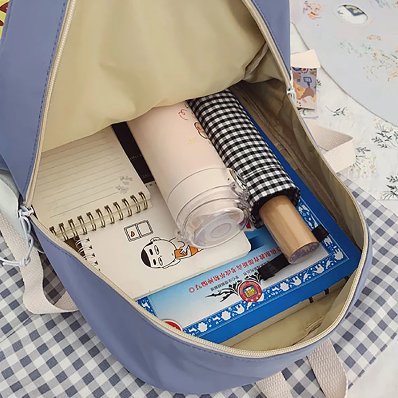 

2021 backpack women nylon Kawaii Backpack for girls Large capacity School backpack Cute backpack korean style Women's backpack