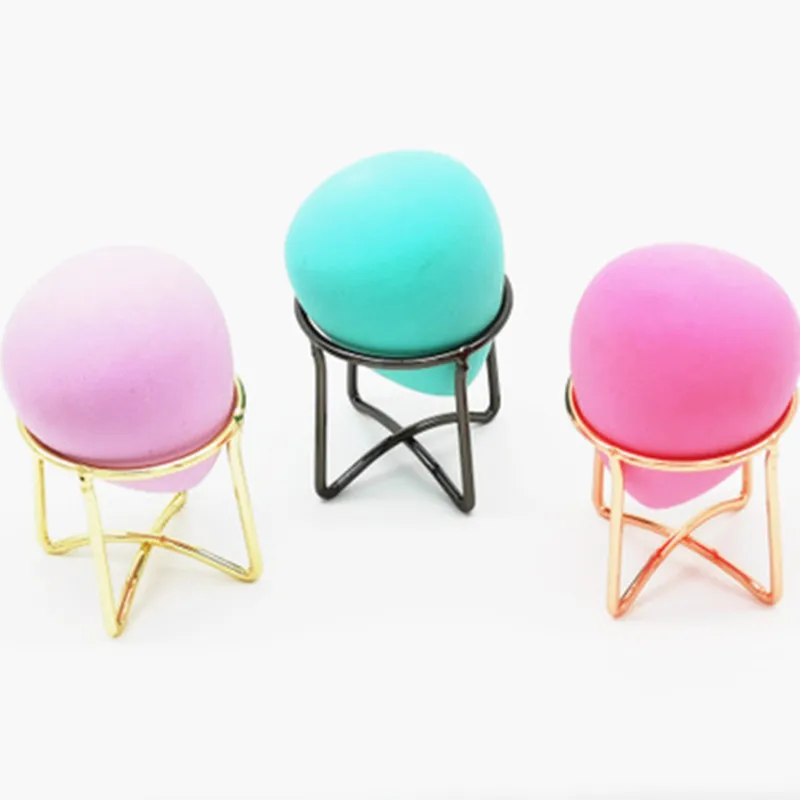 Пуховок для Стеллаж выставки товаров губка держатель косметический порошок