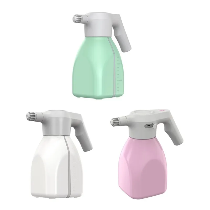 

Electric Spray Bottle for Flower Plant Mister Watering Can with Adjustable Spout Auto Plastic Sprayer for Gardening Cleaning