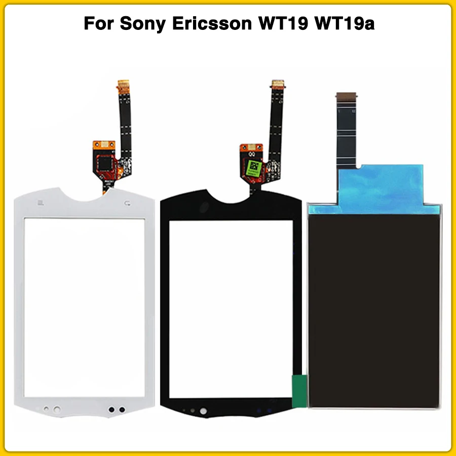 Новый WT19 ЖК сенсорный экран для sony Ericsson WT19a WT19i дисплей сенсорная панель