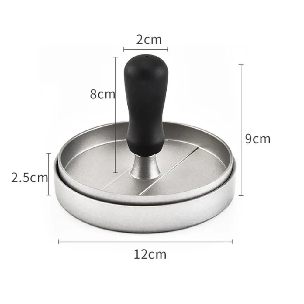 1 комплект Круглый высококачественный пресс для гамбургеров мяса говядины гриль