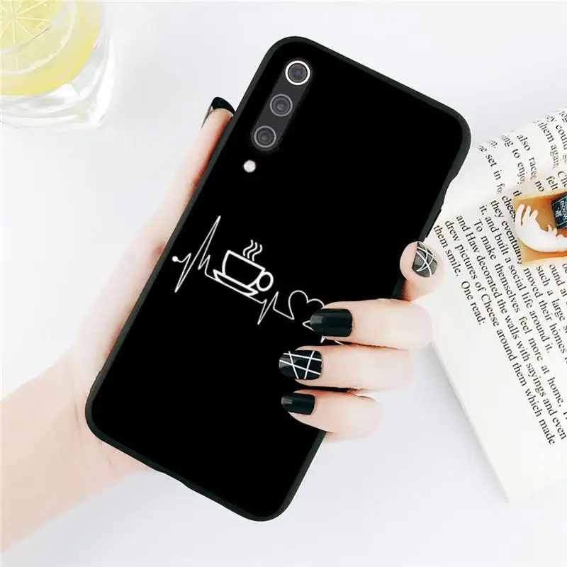 

Coffee Wine Cup cartoon best friend Phone Case For Xiaomi Redmi note 7 8 9 t k30 max3 9 s 10 pro lite funda coque
