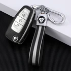 Кожаный чехол-книжка из ТПУ для автомобильного ключа, чехол, сумка-держатель для Ford Ranger C-Max S-Max Focus Galaxy Mondeo Transit Tourneo Custom Ranger