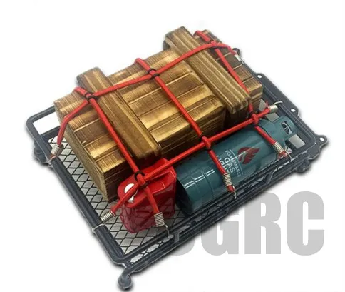 Багажная стойка нейлоновая пружинная веревка для 1/10 Rc Crawler Car Traxxas Trx4 Defender Trx6 G63 D90