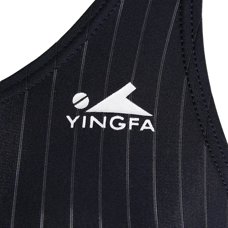 Yingfa классическая модель размера плюс цельный тренировочный купальник