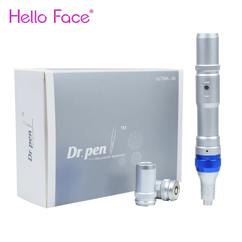 Dr. Pen Ultima A6 Auto Micro Needle Wireless and Wired Dr pen A6 Facial Mesotherapy Microneedle Derma Rolling Therapy