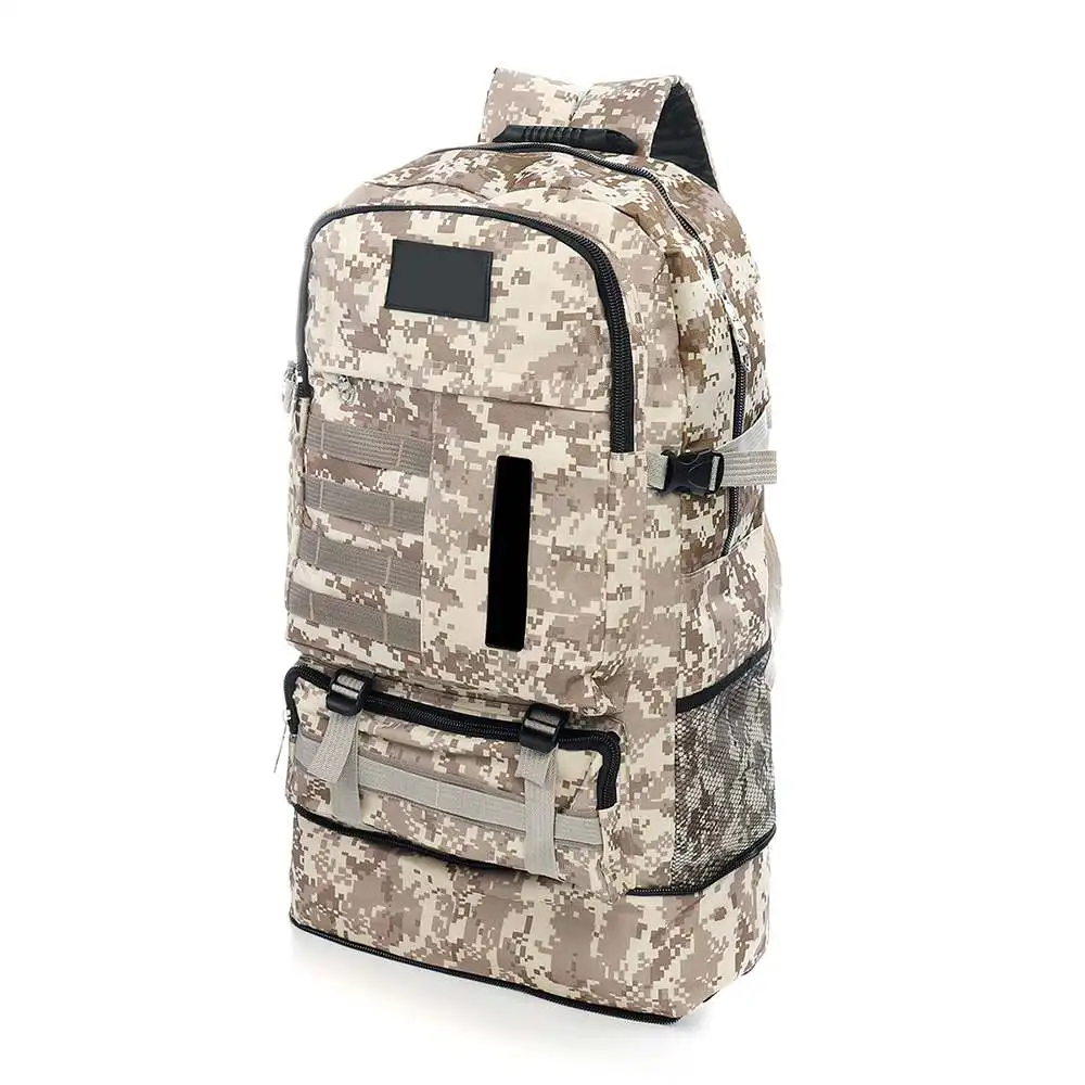 Водонепроницаемый мужской военный тактический рюкзак 70L нейлоновый слинг