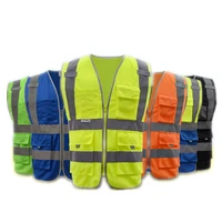 2021 reflective vest working clothes traffic visibility motorcycle cycling sports outdoor reflective safety clothing upgrades