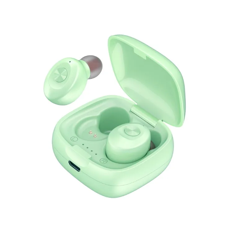 Green as picture Беспроводные наушники, Заводские XG12 TWS, Bluetooth наушники, водонепроницаемые, стерео, 5,0 звук, спортивные наушники, гарнитура с микрофоном для телефона - Цвет: Green as picture