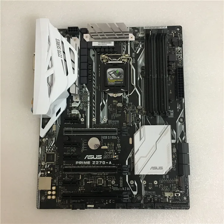 Billig Original Motherboard Für ASUS PRIME Z270-A DDR4 LGA 1151 64GB USB2.0 USB3.0 USB3.1 DVI HDMI Z270 Desktop Motherboard
