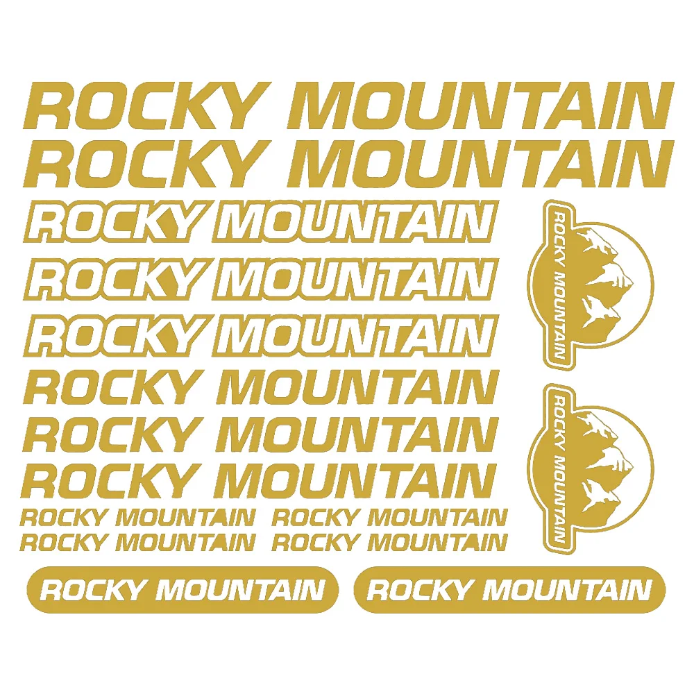 

Bicycle Frame Stickers Road bike Mountain Bike MTB BMX Cycling Rack Decal Vinyl Bike Decorative Accessories For Rocky Mountain