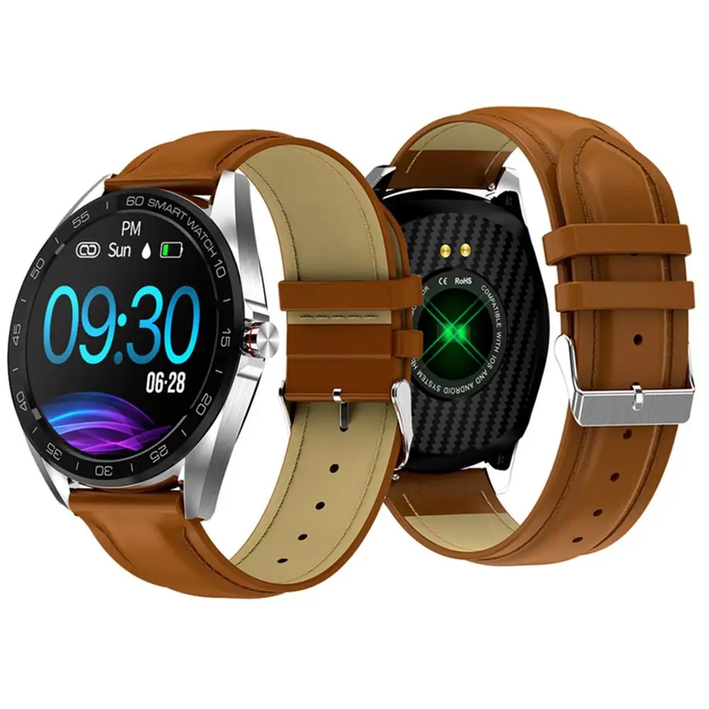 K7 фитнес трекер Смарт часы для мужчин 1 3 &quotкруглый экран монитор кровяного