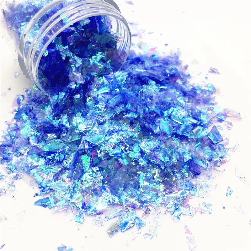 Блестки нестандартная оболочка из ракушек бумажные для ногтей блестки