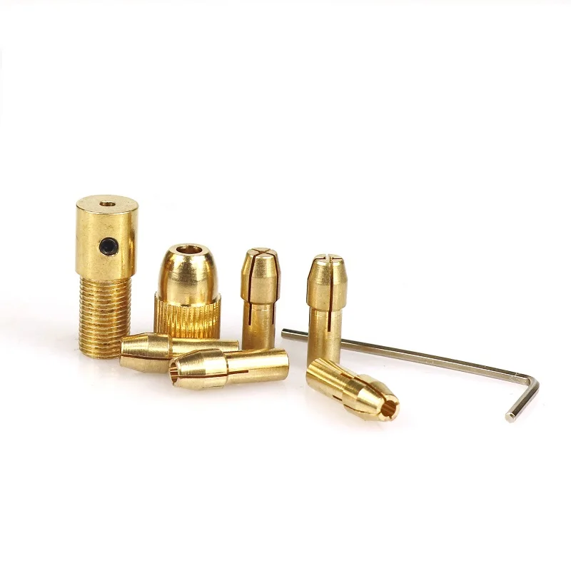 Патрон сверлильного мини патрона XCAN 7 шт. 2 35 мм вал электродвигателя для