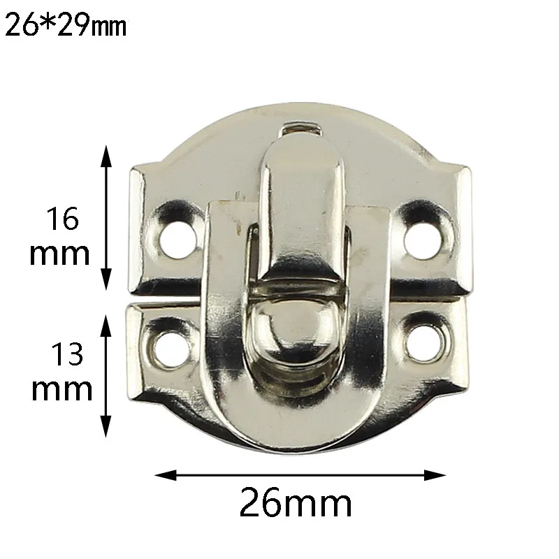 10 шт. антикварные застежки железный замок защелка для шкатулки застежка чемодана