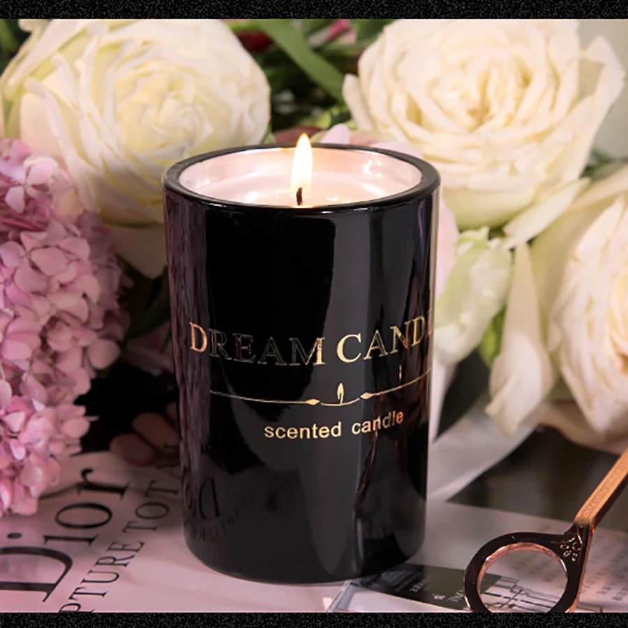 Эфирное масло Ароматические Стеклянные украшение из свечей на свадьбу с днем