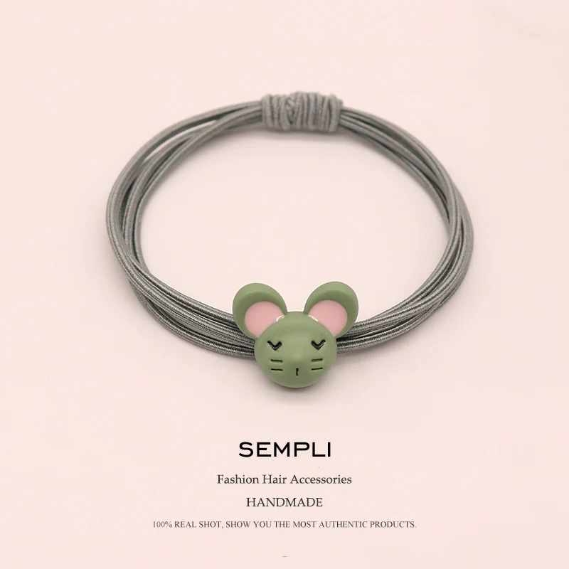 Резинка для волос Sempli из сплава эластичная нейлоновая лента с узлом ручной