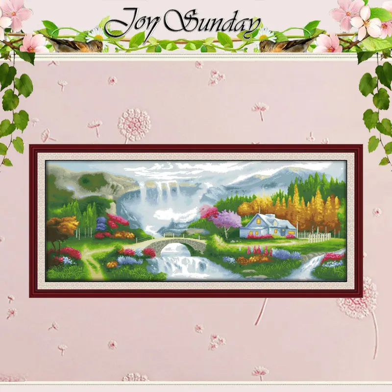 

Большой размер! Набор для вышивки с родинными узорами, 11 дюймов, 14 карат