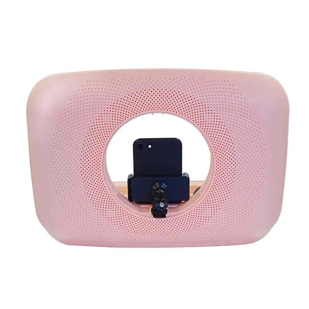 

Yidoblo AS-20 Makeup box storage case ring lamp Warm & Cold Bio-color Touch Sceen Lamp Soft light make up Portable hard box