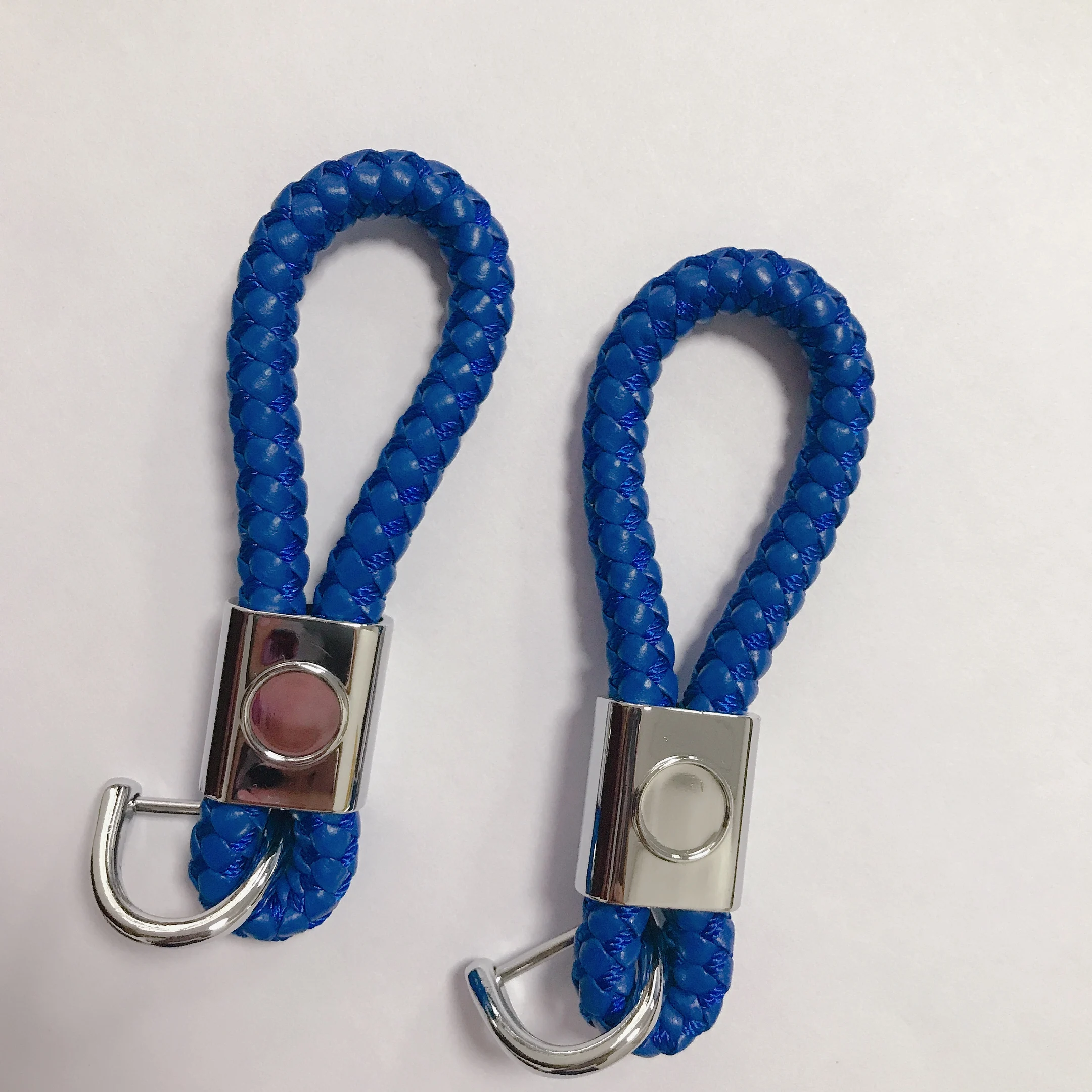 Брелок плетеный из натуральной кожи цинковый сплав автомобильный брелок для Ford