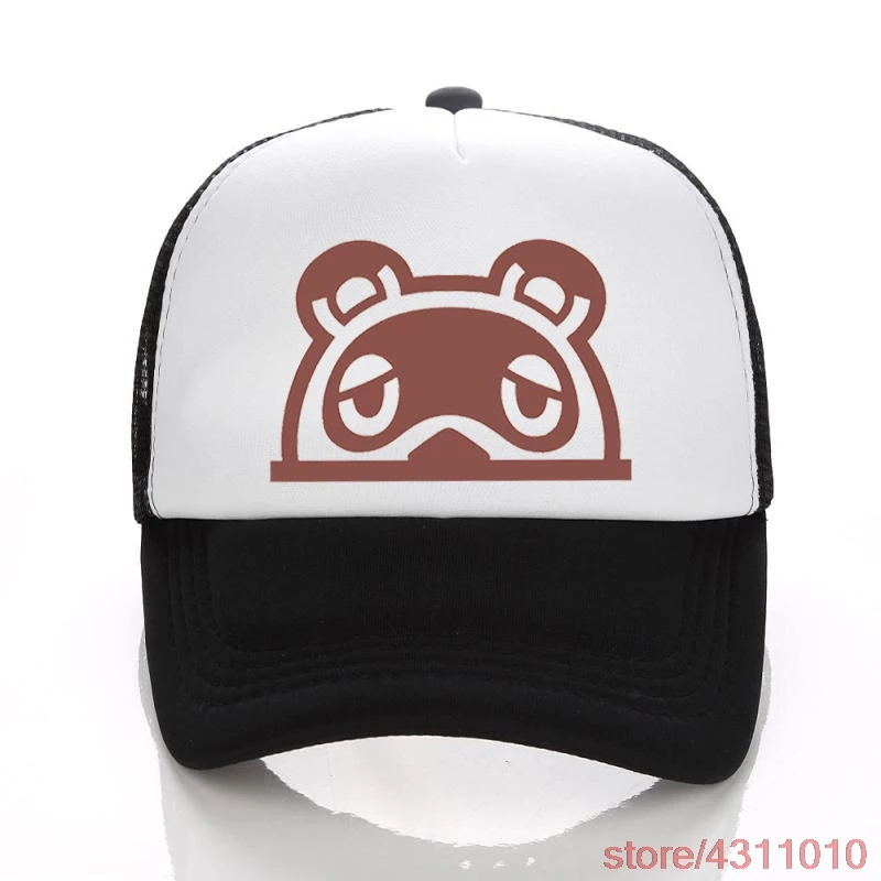 Бейсболка с мультяшным аниме-рисунком милая Кепка головой медведя рисунком