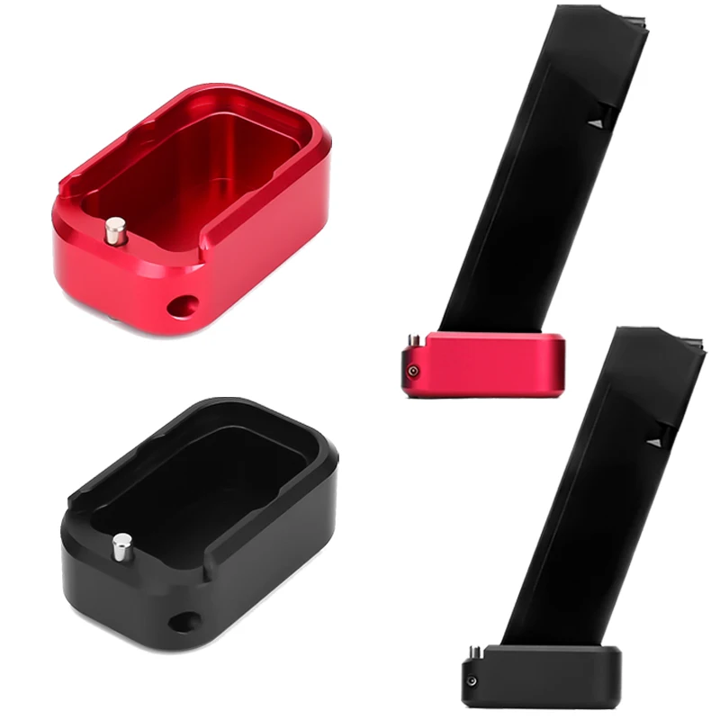 

Базовая подкладка для Glock 17 19 23, тактическая подкладка для Glock, расширение магазина Adater, для настоящего оружия, для военных, для охоты