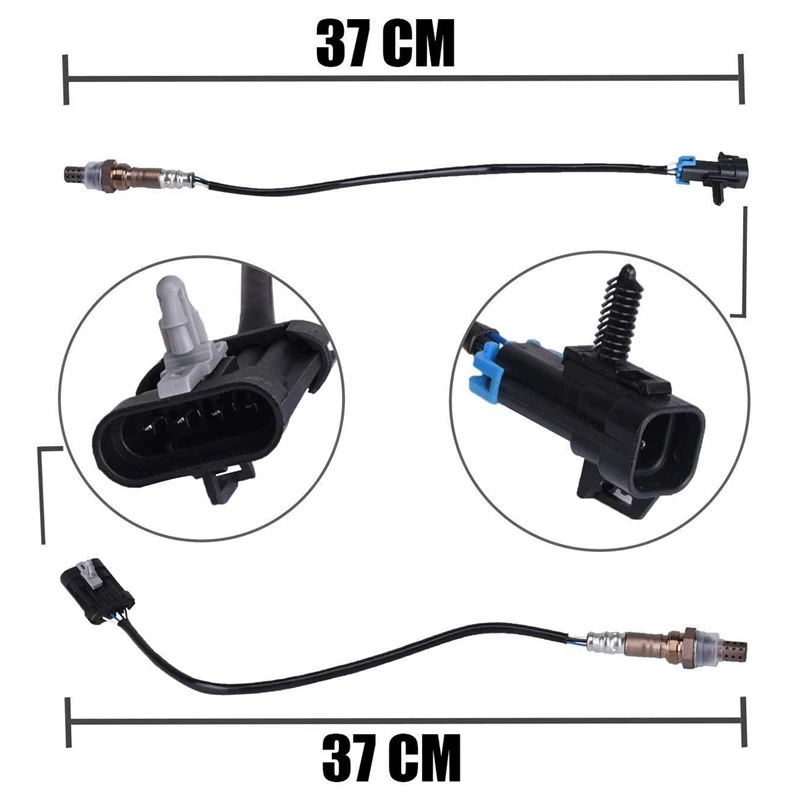 

4Pcs Upstream&Downstream O2 Lambda Oxygen Sensor Auto Parts Sensor Downstream Sensor for Chevy Silverado 1500 96-02