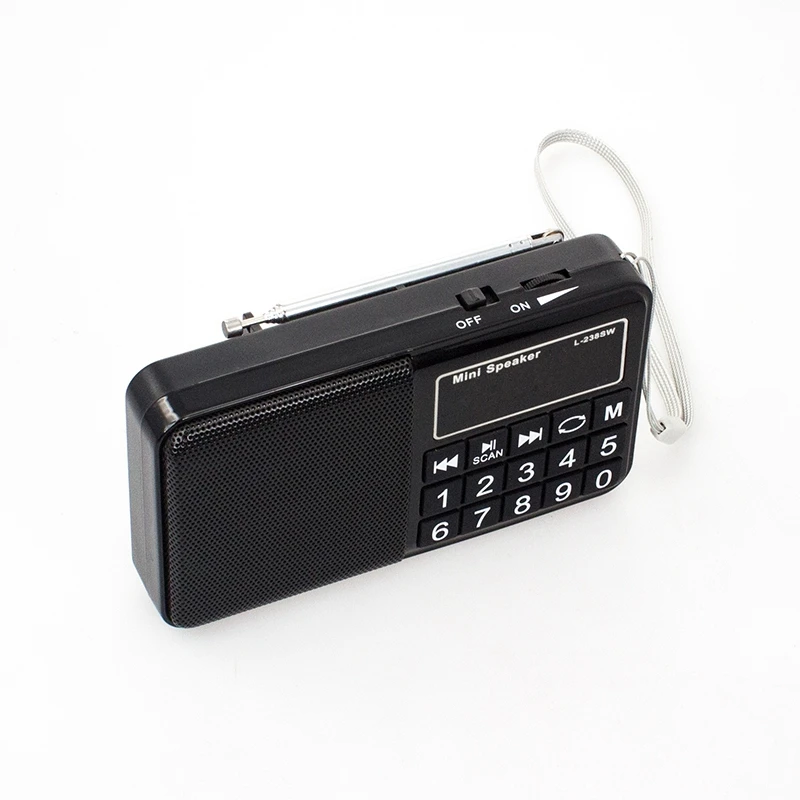 L 238SW Мини Портативный цифровой многодиапазонный Fm Am радио Mw и Sw приемник