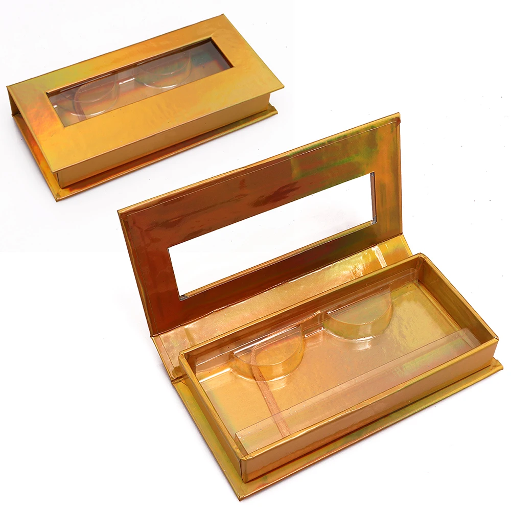 

Gold Basic Lash Box Emty Ashwood