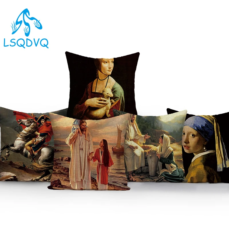 Искусство картина маслом девушка в жемчужных серьгах женщина наливание молока