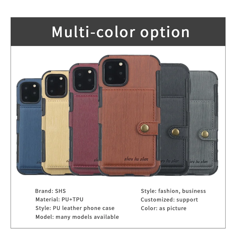 Luxury PU Leather Flip Wallet Case For Samsung Galaxy S10 S9 S8 Plus Card Holder Phone Cases Note 10 Back Cover |