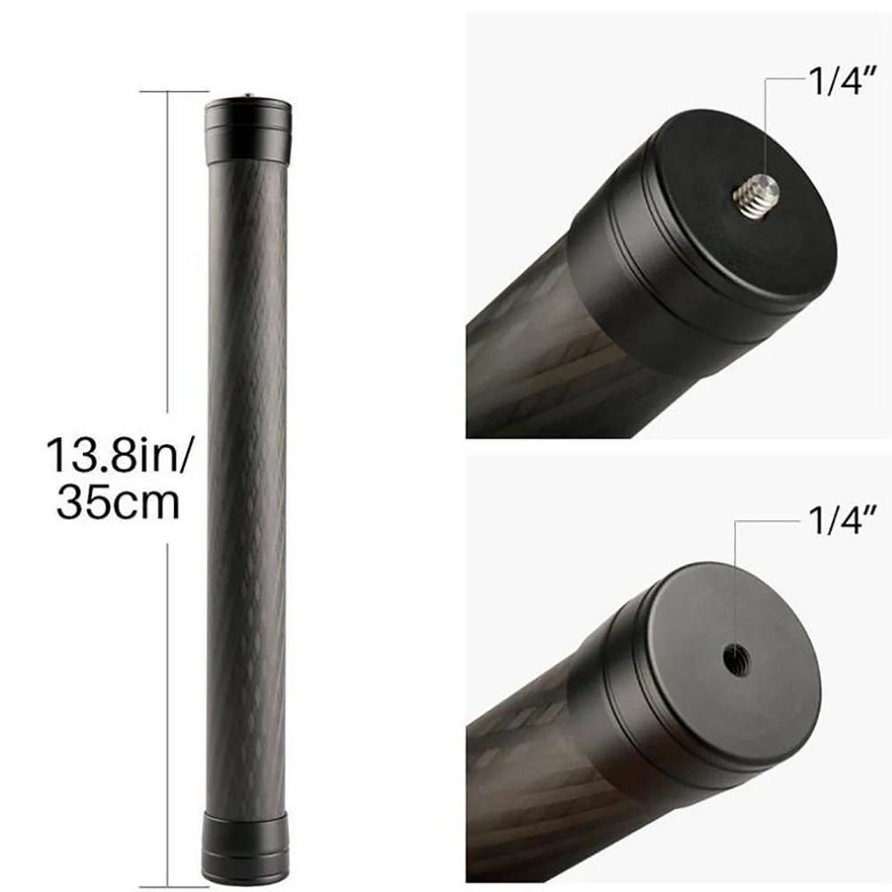 Ручной удлинитель карбоновый полюс для Zhiyun Smooth 4 Crane 2 Weebill LAB Gimbal стабилизатор