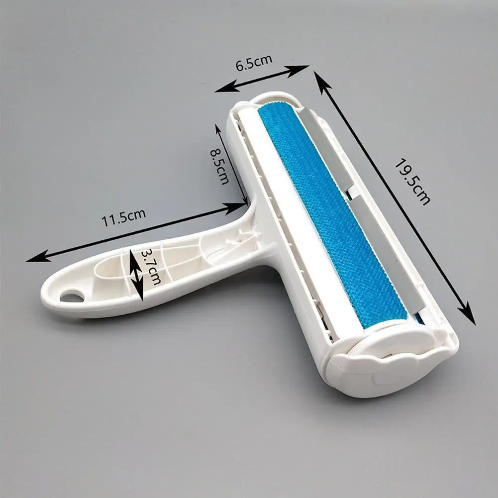 

Pet Hair Roller Remover Lint Brush 2-Way Dog Cat Comb Tool Convenient Cleaning Dog Cat Fur Brush Base Home Furniture Sofa Clothe