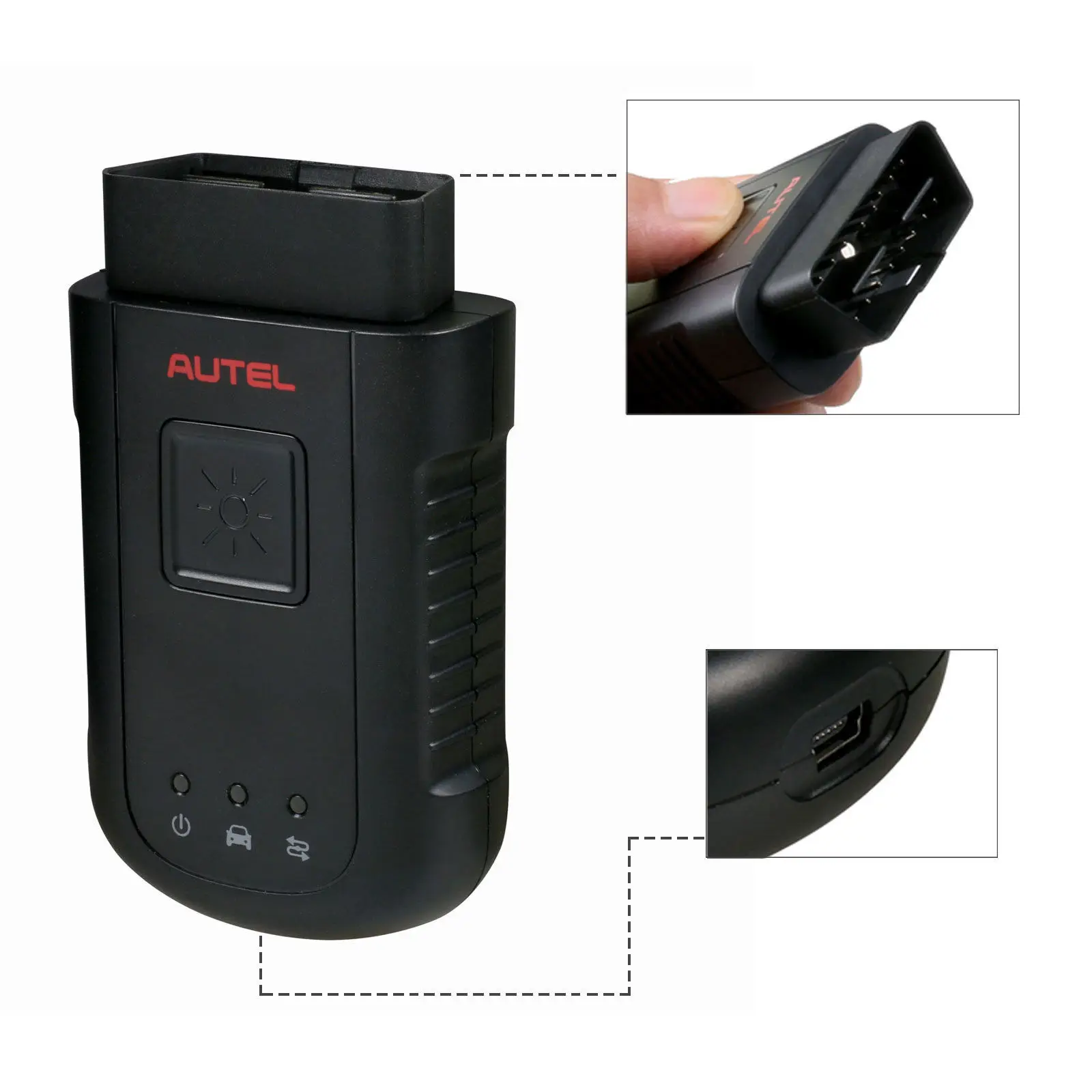 Адаптер соединителя Bluetooth VIC для Autel MaxiSys MS906 MS906BT Bluetooth-бокс бесплатная доставка |