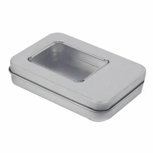 Небольшой запечатанный контейнер металлический ящик для хранения монет Конфеты