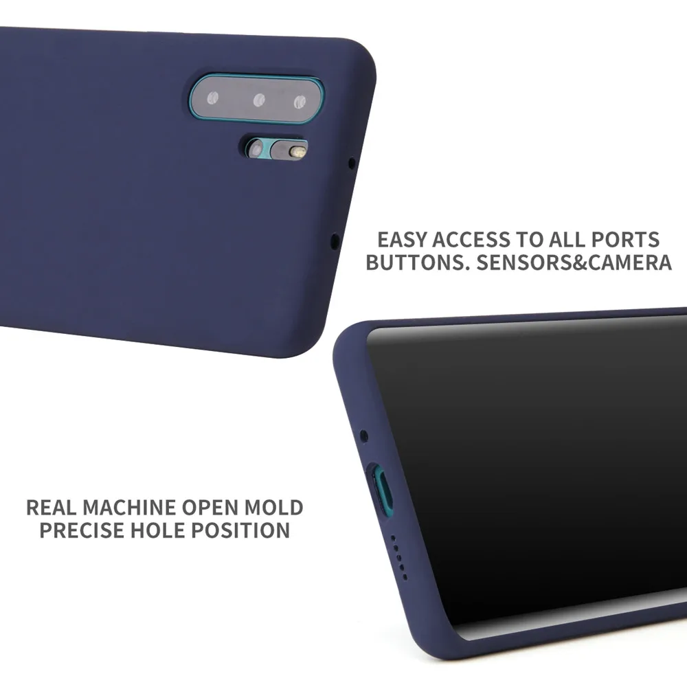 Жидкая силиконовая резина гелевая кожа задняя крышка для телефона huawei mate 20 20X
