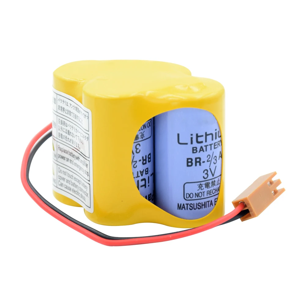 6V BR 2/3AGCT4A сухая батарея A06B 6114 K504 4400mAh PLC резервная литий ионные аккумуляторы с