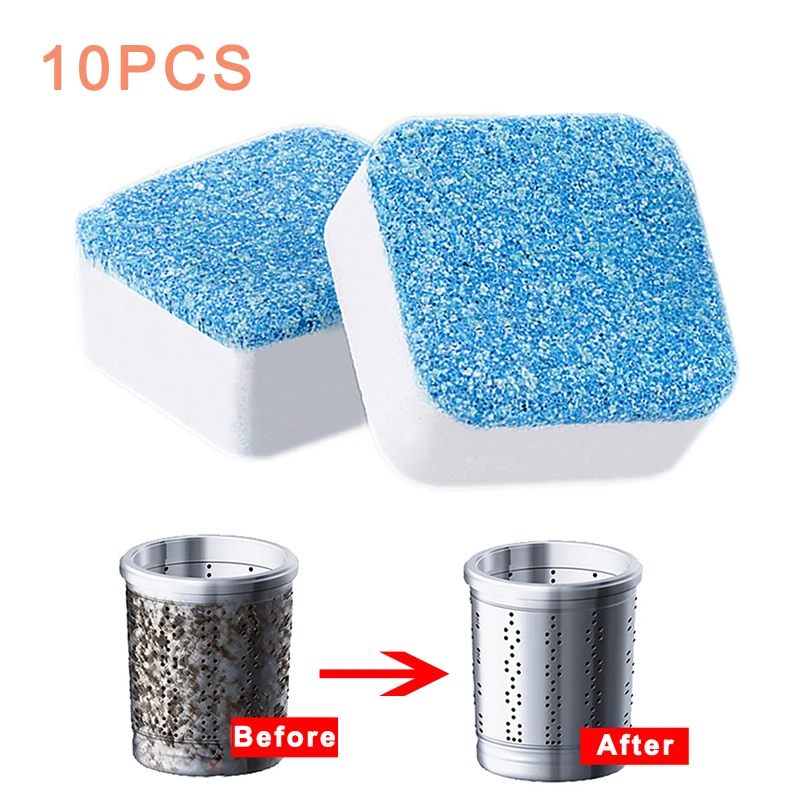 10 шт. моющее средство для стиральной машины чистящее таблеток удаления