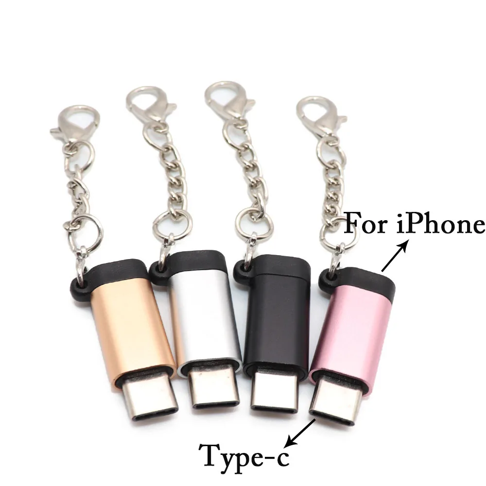 Адаптер для iphone с адаптером Type C 8 контактный на Usb c сплиттер IPhone Huawei P20 Pro Samsung