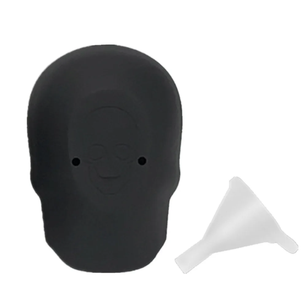 3D креативная большая форма для льда в виде черепа зеркальная удобный и