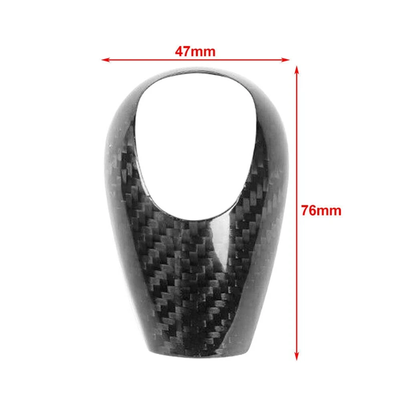 

2 Set Car Accessories: 1 Pcs Auto Gear Shift Knob Cover Trim & 1 Set Front Bumper Lip Angle Diffuser Splitter Spoiler