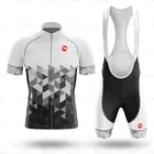 Комплект одежды для велоспорта мужской, быстросохнущий, дышащий, с коротким рукавом, Джерси, спортивная одежда для велоспорта, 2020