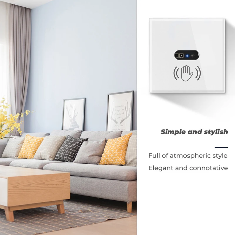 Умный настенный светильник ель с инфракрасным датчиком автоматический