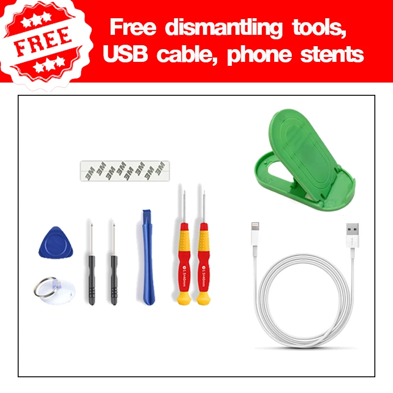 

LEHEHE battery for iphone 6 6plue 6s 6s plus high capacity high quality zero cycle lithium battery with Free dismantling tools