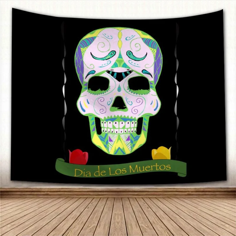 

Beautiful Skull Dead Tapestry Wall Hanging Wall Fabric Tapestry Art Home Decoration Sleeping Pad Wall Carpets Dorm Decor