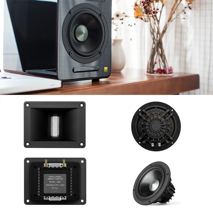 EDIFIER Airpulse A100 монитор с сенсорным Áudio Bluetooth 4,1 aptX Certificado de Áudio высокое resolução ВЧ de seda-cúpula AUX USB